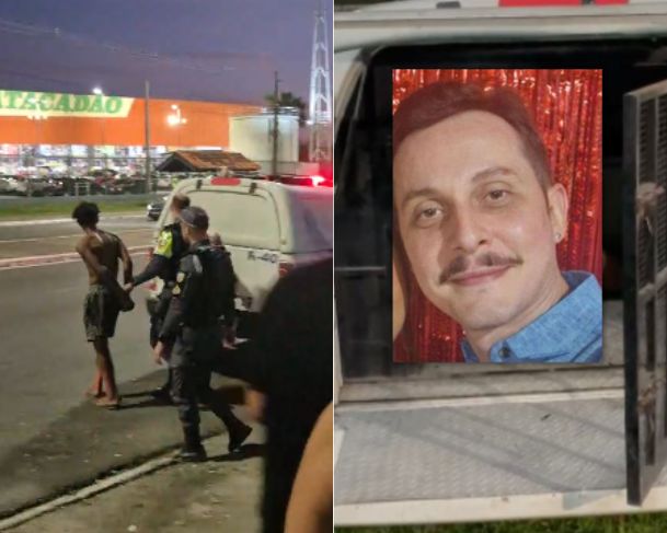 ‘Bisteca’ e ‘Loirinho’ são presos por envolvimento na morte do professor no Centro de Manaus