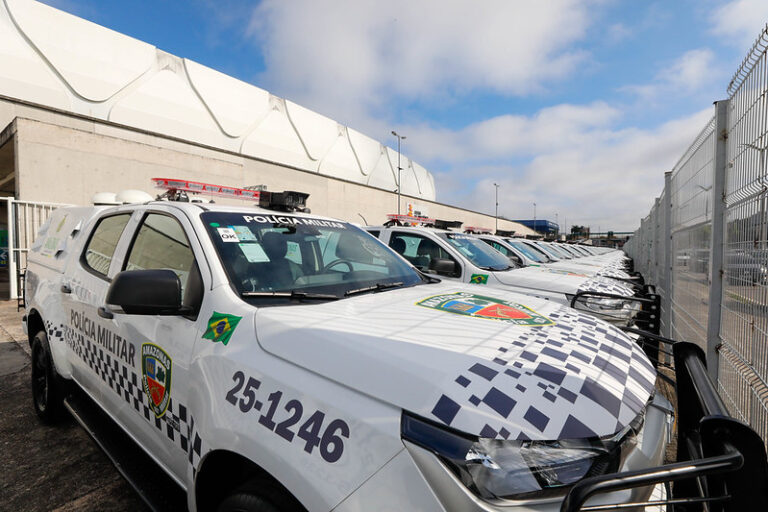 VÍDEO: Wilson Lima entrega novas 244 viaturas para fortalecer a segurança na capital e interior
