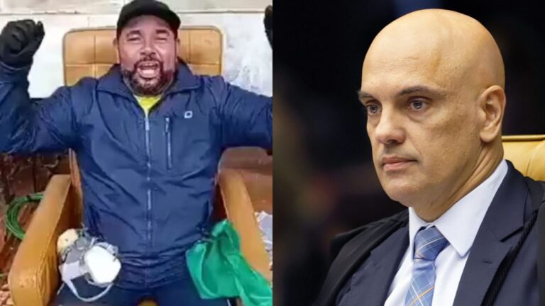 Homem que sentou na "cadeira do Xandão" foi condenado a 17 anos de prisão pelo STF