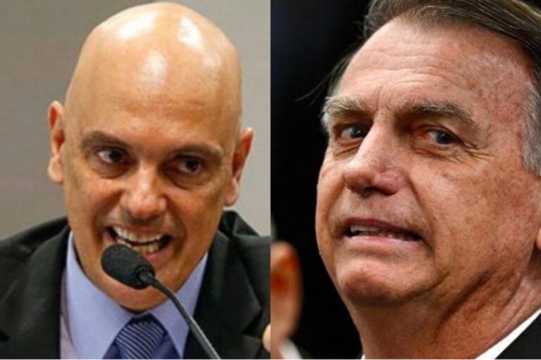 Alexandre de Moraes diz que não recuará “um milímetro sequer” em julgamento de Jair Bolsonaro