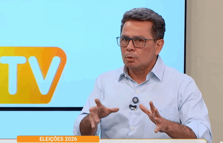 Tadeu de Souza esclareceu fala sobre projeto de Omar para 2026 - (Foto: Reprodução/TV Norte).