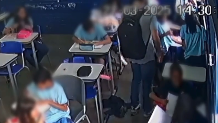 Professor joga água em aluna e é afastado em escola de Samambaia