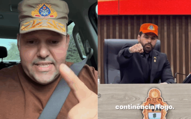 Coronel Muniz e vereador Capitão Carpê trocam farpas nas redes socais - (Foto: Reprodução/Instagram).