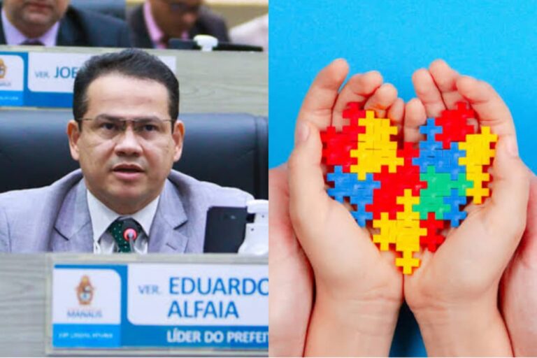 Eduardo Alfaia anuncia lançamento do edital da 'Cidade do Autista' em Manaus