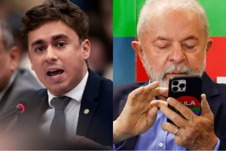 Nikolas Ferreira e presidente Lula
