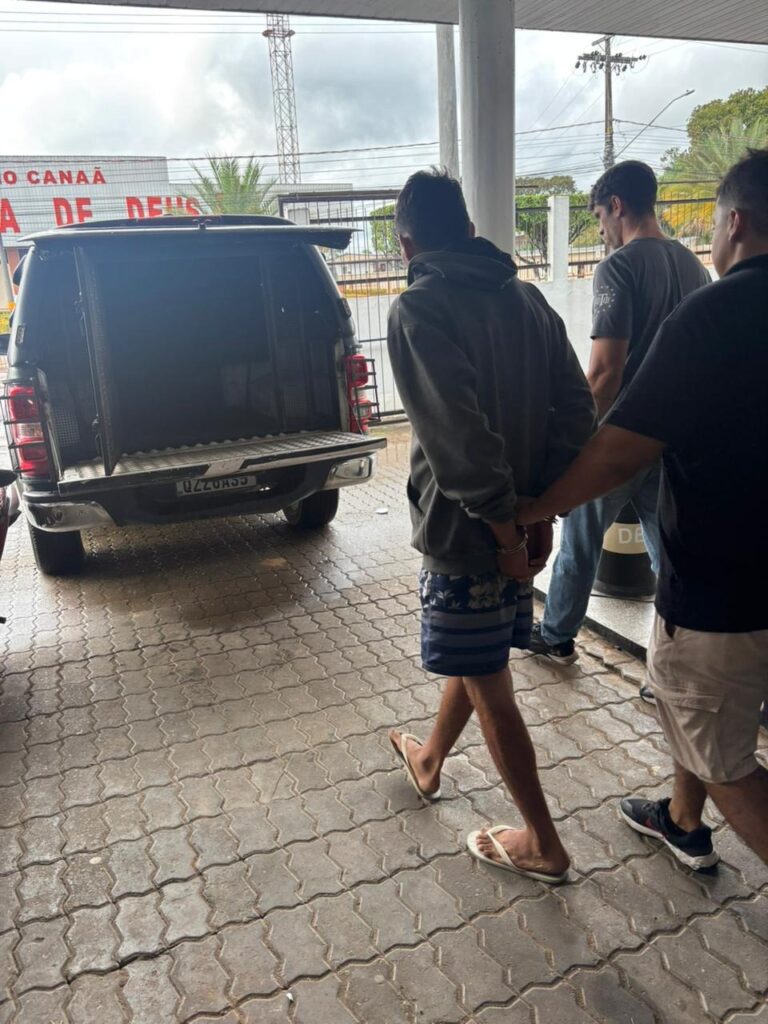 Homem é preso suspeito de tentar matar esposa a facadas em Tefé
