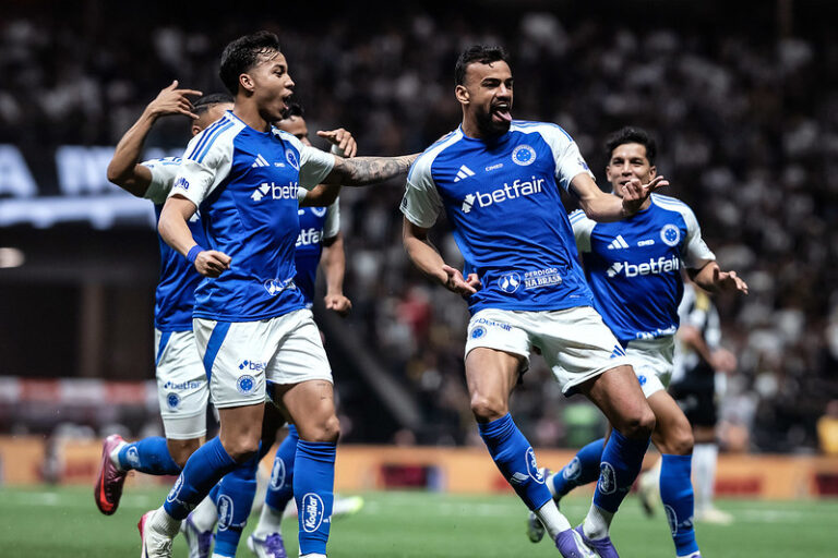 Fabrício Bruno e Kaio Jorge marcaram os gols do Cruzeiro (Foto: Gustavo Aleixo/Cruzeiro)