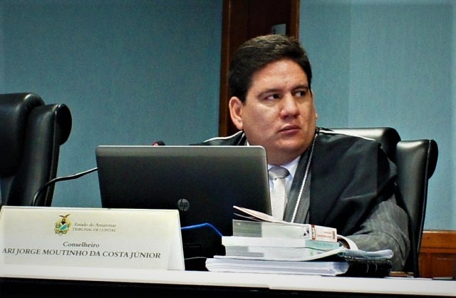 O conselheiro do TCE-AM, Ari Moutinho. (Foto: reprodução)