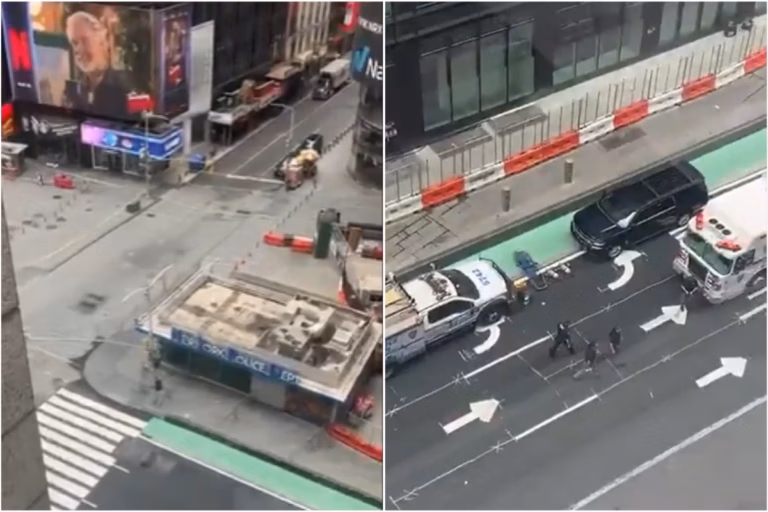 Polícia esvazia Times Square, em Nova York após suspeita de bomba