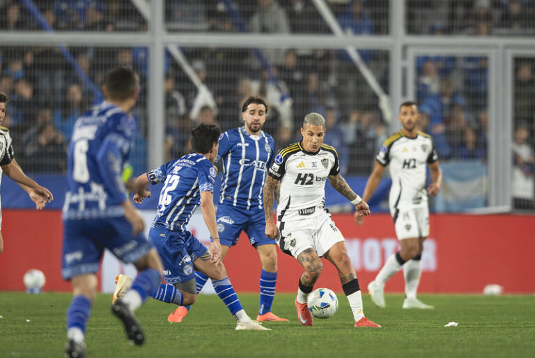 Godoy Cruz x Atlético Mineiro (Foto: Pedro Souza/Atlético)