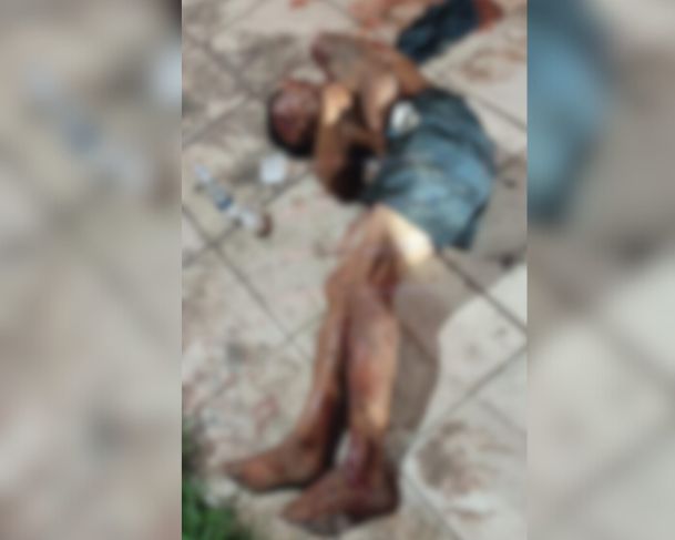 Homem espancado na Compensa