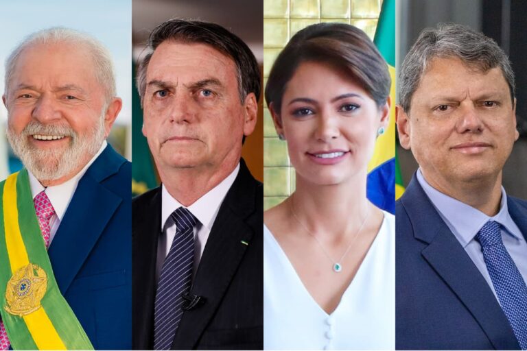 Se a eleição presidencial fosse hoje Lula empataria com Bolsonaro, Michelle e Tarcísio, diz pesquisa