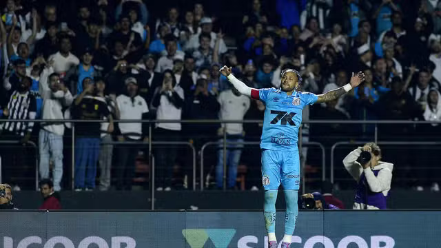 Neymar foi o destaque na partida (Foto: Marcos Ribolli)