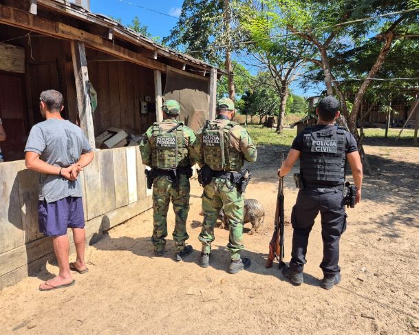 Ex-Policial Militar preso no AM