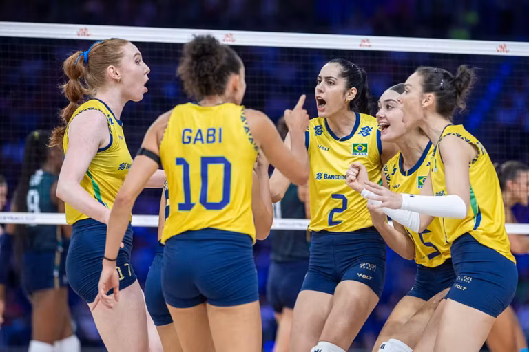 Seleção brasileira feminina de vôlei (Foto: Getty Images)