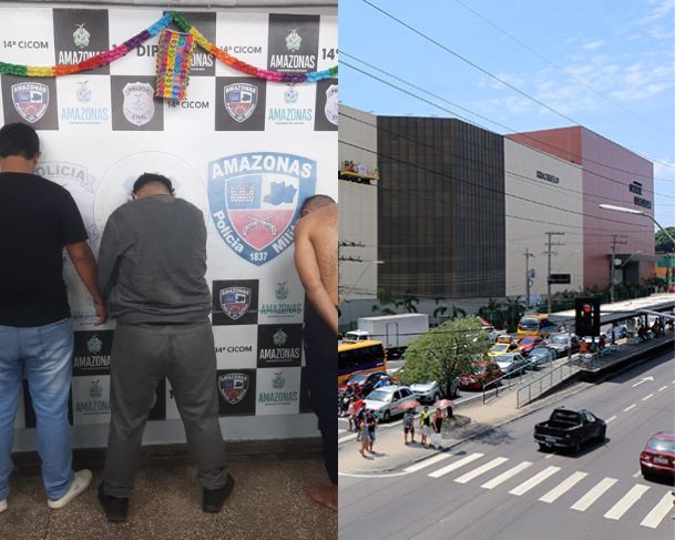 Área externa do Shopping Grande Circular