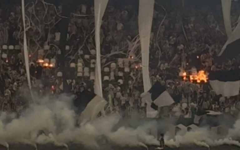 Botafogo bane torcedores que iniciaram princípio de incêndio no Nilton Santos