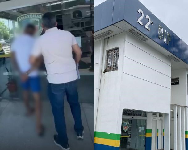 Assaltante de drogaria na avenida Djalma Batista é identificado e preso Assaltante de drogaria na avenida Djalma Batista é identificado e preso