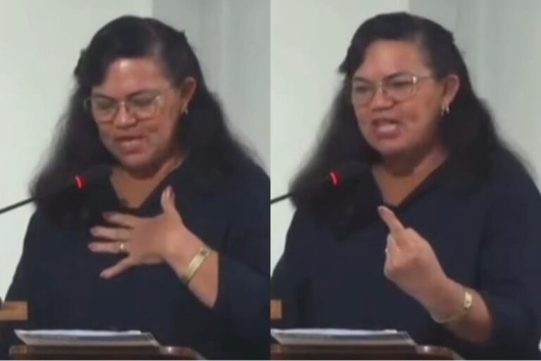 “Sou a favor da violência contra a mulher”, diz vereadora do Amazonas em discurso polêmico