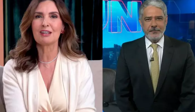 Fátima Bernardes reage à saída de William Bonner do “JN” e deixa recado