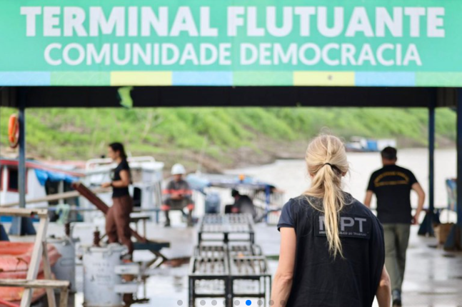 PF visita comunidade em Manicoré após operação contra garimpo ilegal