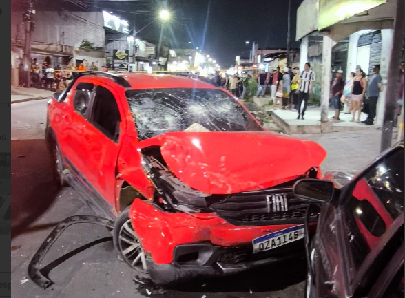 Motorista que matou idosa atropela durante perseguição é preso em Manaus
