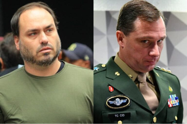 Carlos Bolsonaro culpa Mauro Cid pela condenação do pai: "Parabéns"