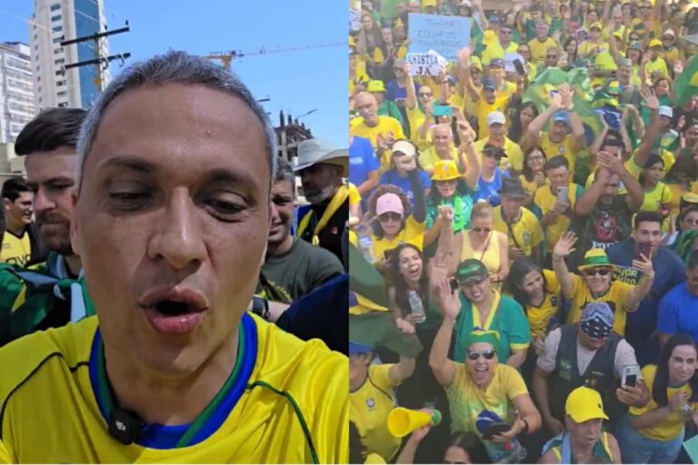 Gustavo Gayer mostra manifestação do 7 de Setembro em Goiânia e manda recado a Bolsonaro: "Não deu certo, deu foi ótimo"