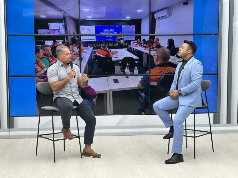 VÍDEO: Secretário da Defesa Civil fala sobre demonstração de sistema de alerta por celular: "É uma nova ferramenta"