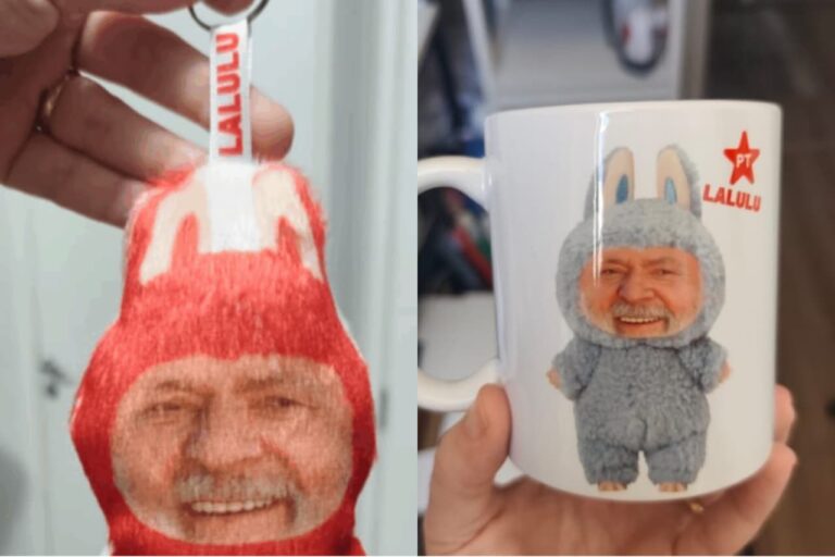 “Lalulu”, mistura de Lula com Labubu, viraliza na internet