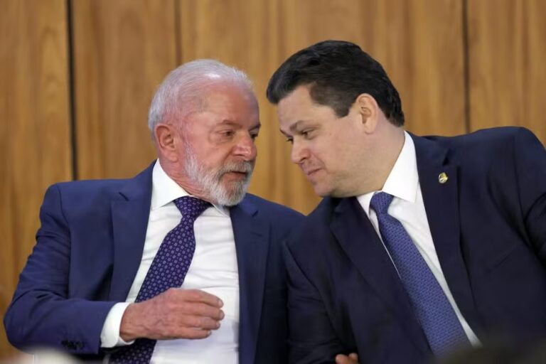 presidente Lula e Davi Alcolumbre