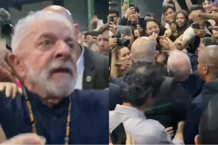 VÍDEO: Lula causa alvoroço em visita à Ufam com direito a coro de "sem anistia"