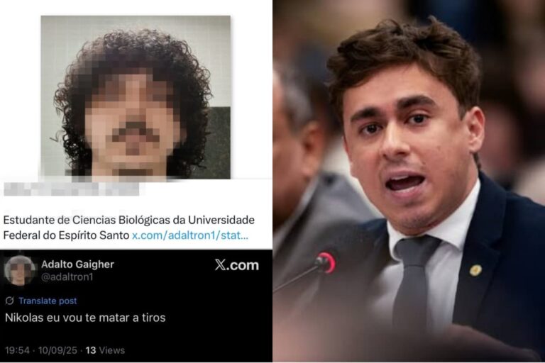 Nikolas Ferreira é ameaçado de morte após comentar assassinato de Charlie Kirk nos EUA