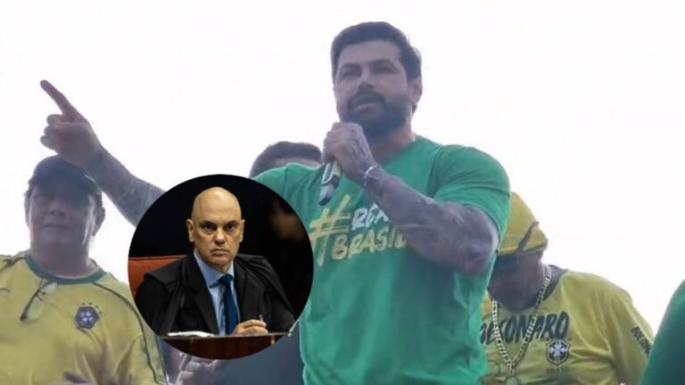 manifestação de apoiadores do ex-presidente Jair Bolsonaro (PL), que aconteceu na tarde deste domingo (7/9), na Ponta Negra, zona Oeste de Manaus,