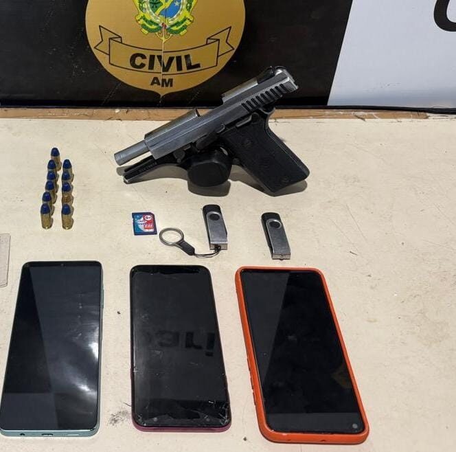 Casal é preso suspeito de matar jovem a tiros em Coari