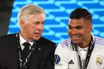 Ancelotti faz elogios à Casemiro após suspensão em jogo contra Bolívia: "Não existe no Brasil"
