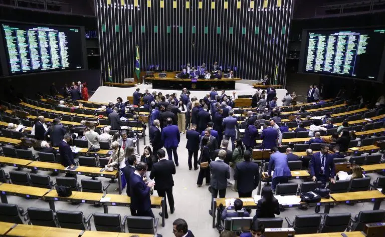 Plenário da Câmara dos Deputados.