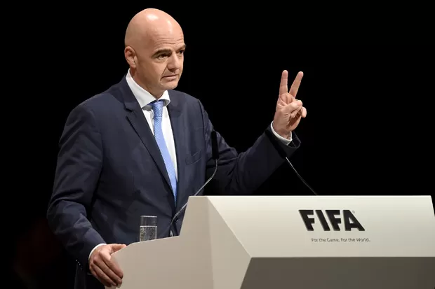 Gianni Infantino, presidente da Fifa (Foto: Getty Images)