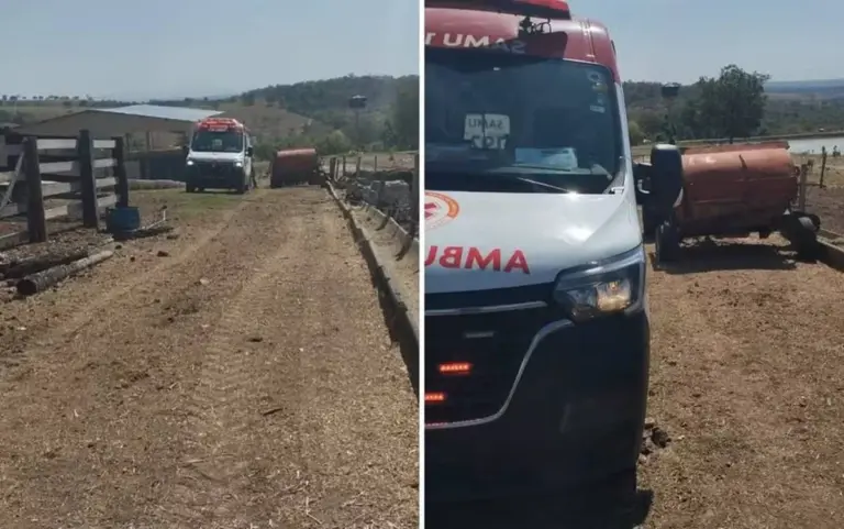 Em Goiás, homem morre após cair em misturador de silo Em Goiás, homem morre após cair em misturador de silo