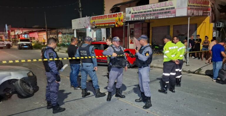 Idosa morre atropelada durante perseguição na zona Norte de Manaus
