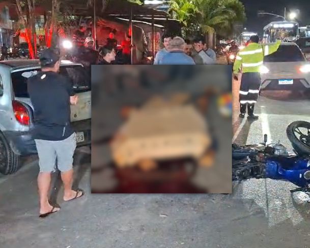 Jovem morre em acidente na Torquato Tapajós após colisão com carro que fazia retorno proibido; veja vídeos