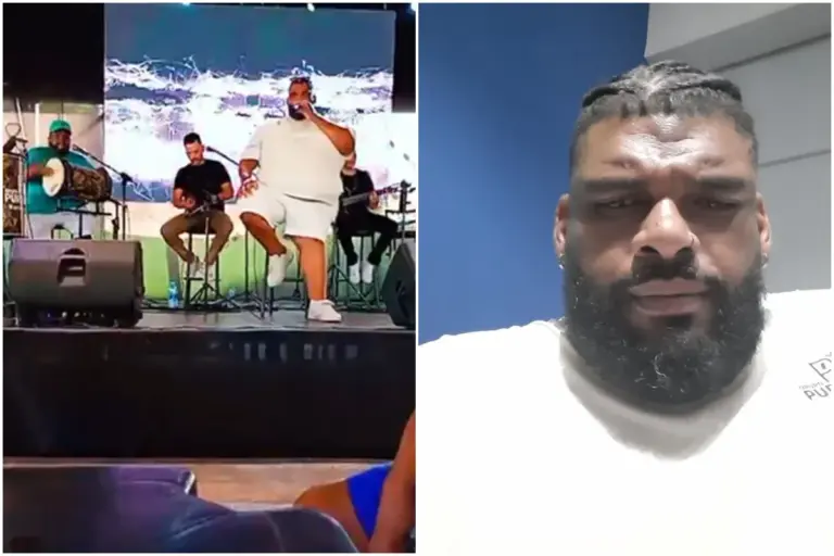 VÍDEO: Cantor é empurrado de palco e acusado de assédio em show de São Paulo