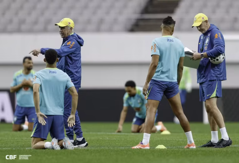 Veja provável escalação da Seleção Brasileira para enfrentar Coreia do Sul