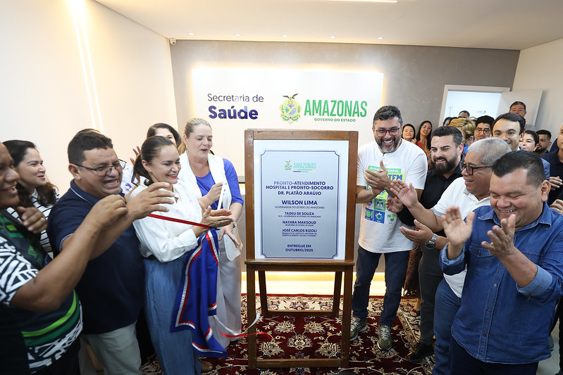Wilson Lima inaugura novo atendimento no Platão Araújo