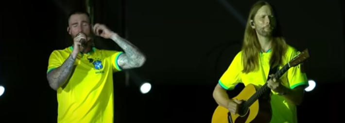 Maroon 5 fará show gratuito no Brasil; entenda Maroon 5 fará show gratuito no Brasil; entenda