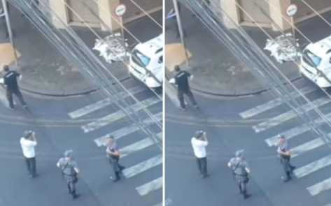 Morador de rua morre baleado durante abordagem policial em Ribeirão Preto Morador de rua morre baleado durante abordagem policial em Ribeirão Preto