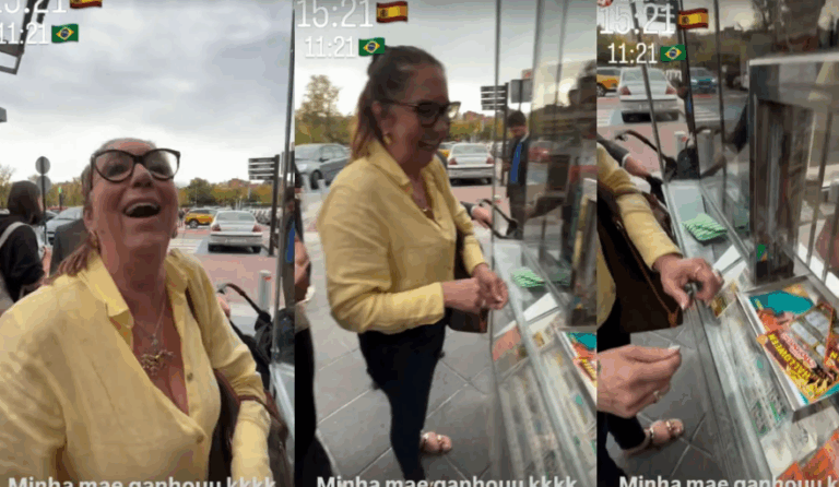 Mãe de Virginia Fonseca ganha prêmio em loteria na Espanha e família comemora: “Ricas, ricas, ricas!”