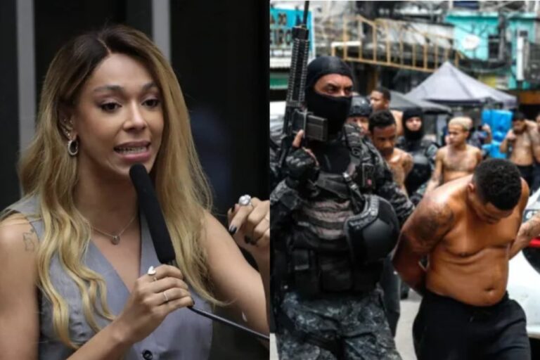 Erika Hilton chama megaoperação contra o CV de ‘desastrosa’ e critica governador do Rio Erika Hilton chama megaoperação contra o CV de ‘desastrosa’ e critica governador do Rio