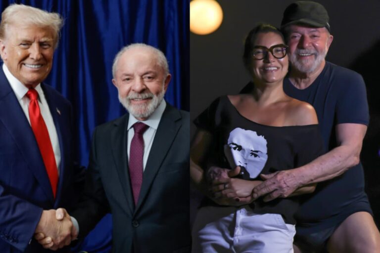 Foto com Trump supera a de Lula de sunga e bate recorde de engajamento, diz pesquisa Foto com Trump supera a de Lula de sunga e bate recorde de engajamento, diz pesquisa