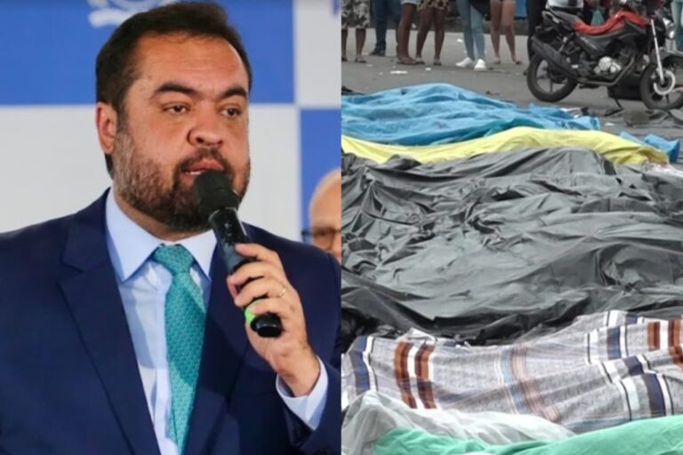 “De vítimas, só tivemos os policiais”, diz governador do Rio após megaoperação com mais de 100 mortos “De vítimas, só tivemos os policiais”, diz governador do Rio após megaoperação com mais de 100 mortos